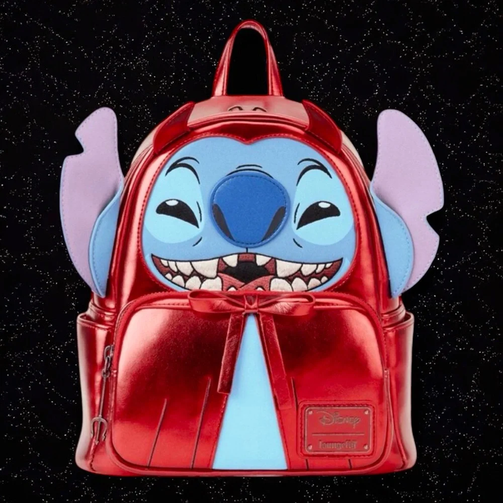 Loungefly Stitch Devil Cosplay Mini Backpack NWT